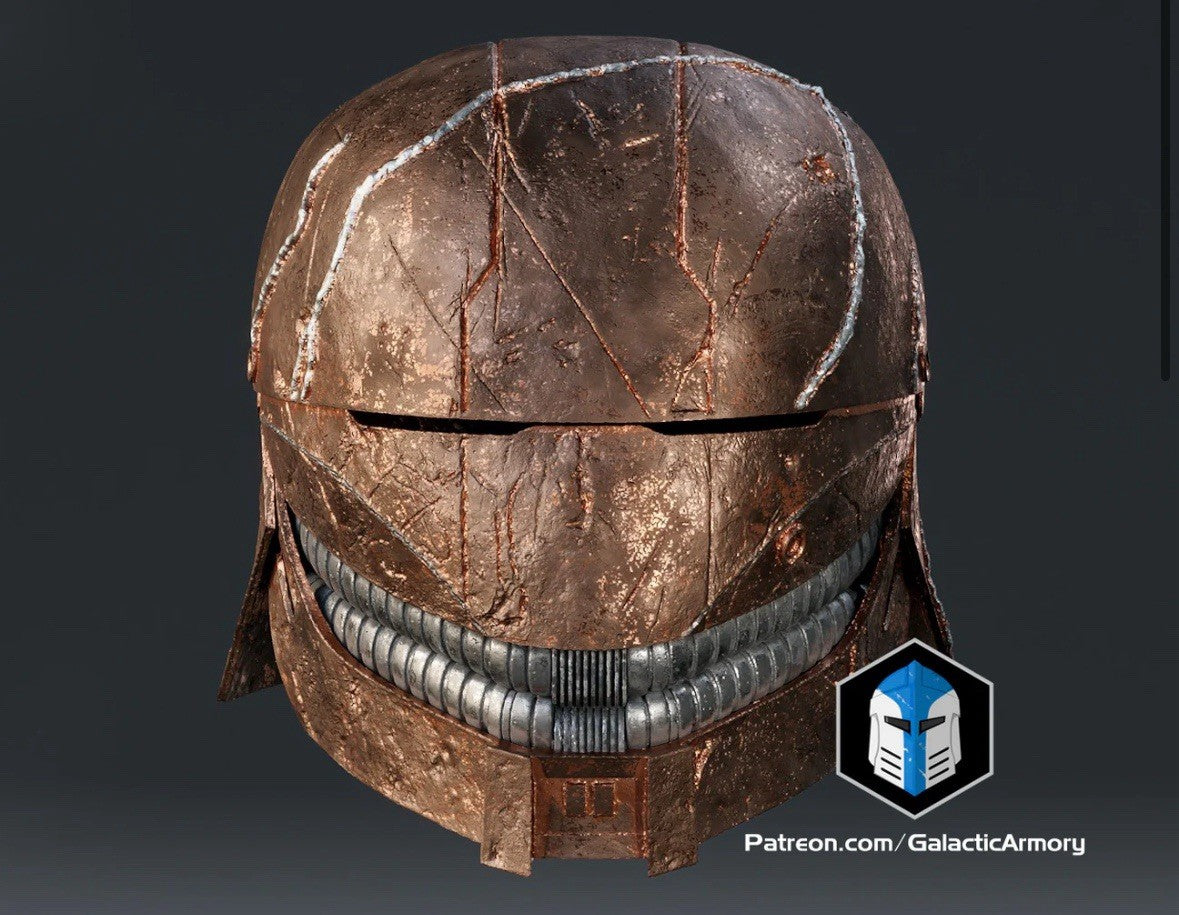 Acolyte Stranger Helm Star Wars Maßstab 1:1 DIY Helmet6