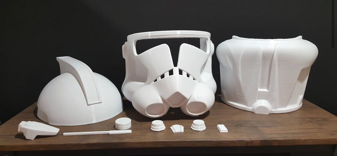 ARC Trooper Helm Star Wars DIY Cosplay Maßstab 1:11