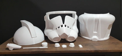 ARC Trooper Helm Star Wars DIY Cosplay Maßstab 1:11