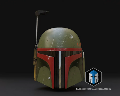Boba Fett Helm – Star Wars Cosplay DIY Kit – Ansicht 4