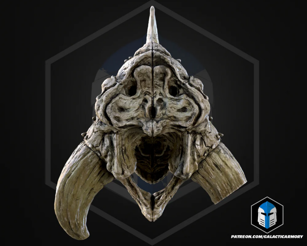 Reek Kopf /Skull Trophy 40 cm Star Wars Episode 2 | 3D Cosplay Prop DIY8