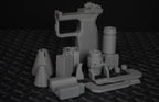Star Wars Thrawn Imperial Blaster Pistol Life Size | 3D Cosplay Prop DIY1