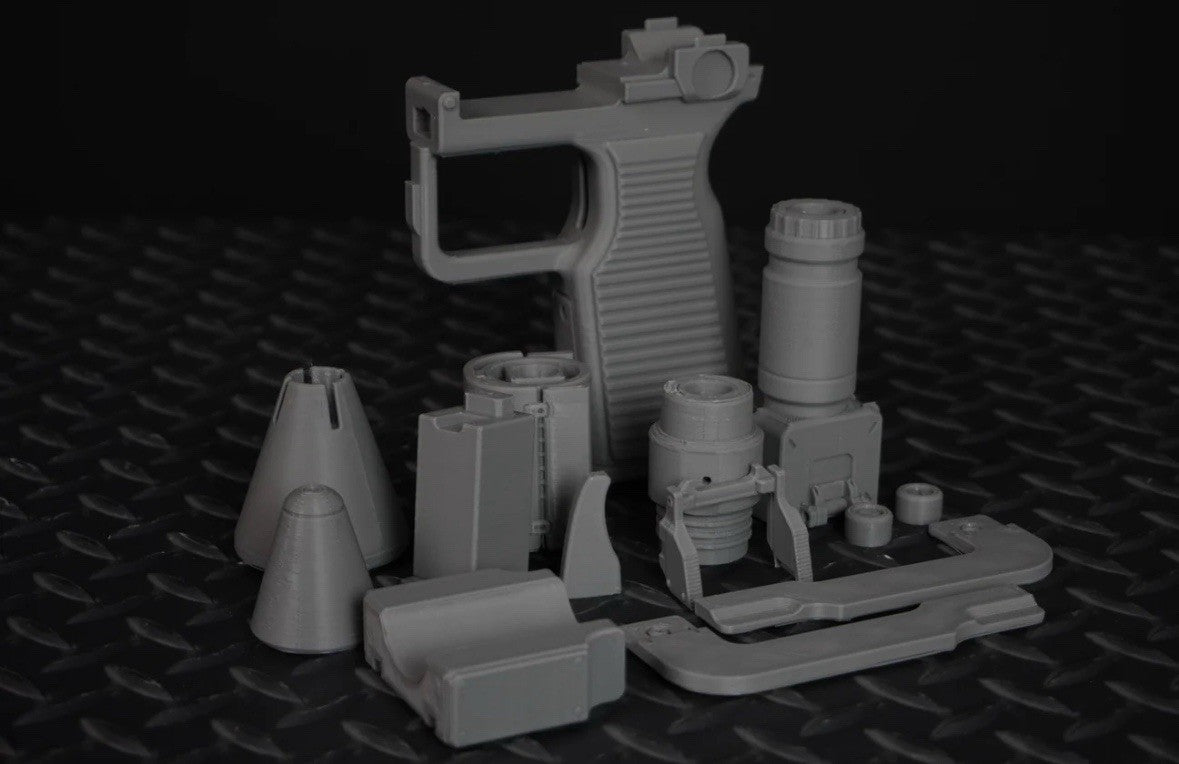 Star Wars Thrawn Imperial Blaster Pistol Life Size | 3D Cosplay Prop DIY1