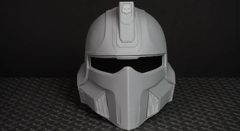Helldivers 2 Hero of the Federation Helm Cosplay DIY Maßstab 1:14