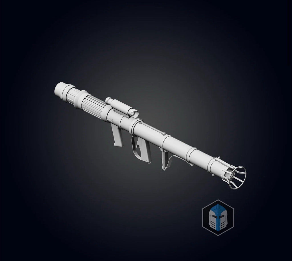 Raketenwerfer/ Smart Rocket Launcher 138cm - Star Wars Cosplay DIY4