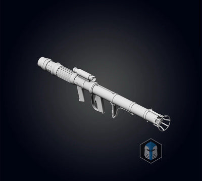 Raketenwerfer/ Smart Rocket Launcher 138cm - Star Wars Cosplay DIY4