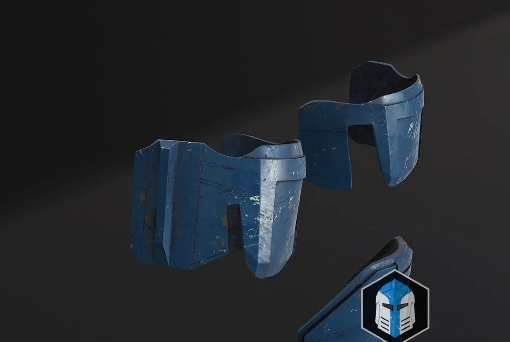 Bo Katan Knie Rüstung | Knee Armor Koska Reeves Star Wars | 3D Cosplay Prop DIY1