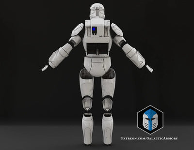Republic Commando Rüstung – Star Wars Cosplay DIY Kit – Ansicht 5