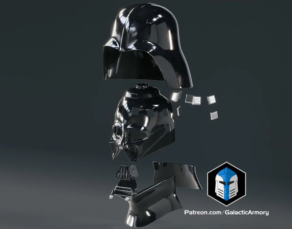 Darth Vader Helm Star Wars DIY Maßstab 1:11