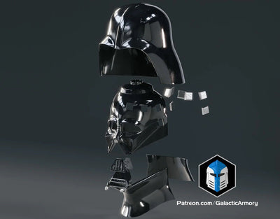 Darth Vader Helm – Star Wars Cosplay DIY Kit – Ansicht 2