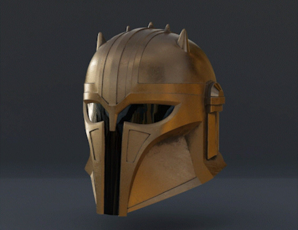 Waffenschmiedin The Armorer Helm Star Wars DIY Cosplay Maßstab 1:10