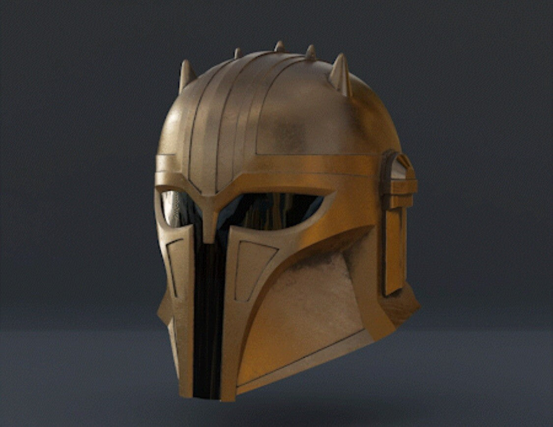 Waffenschmiedin The Armorer Helm Star Wars DIY Cosplay Maßstab 1:10