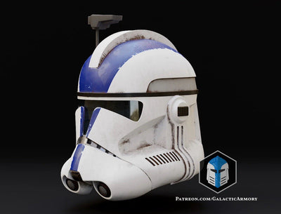 Clone Trooper Officer Phase 2 Helm – Star Wars Cosplay DIY Kit – Ansicht 10