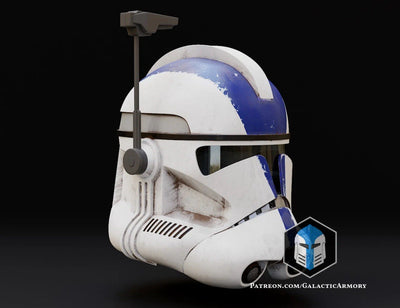 Clone Trooper Officer Phase 2 Helm – Star Wars Cosplay DIY Kit – Ansicht 13