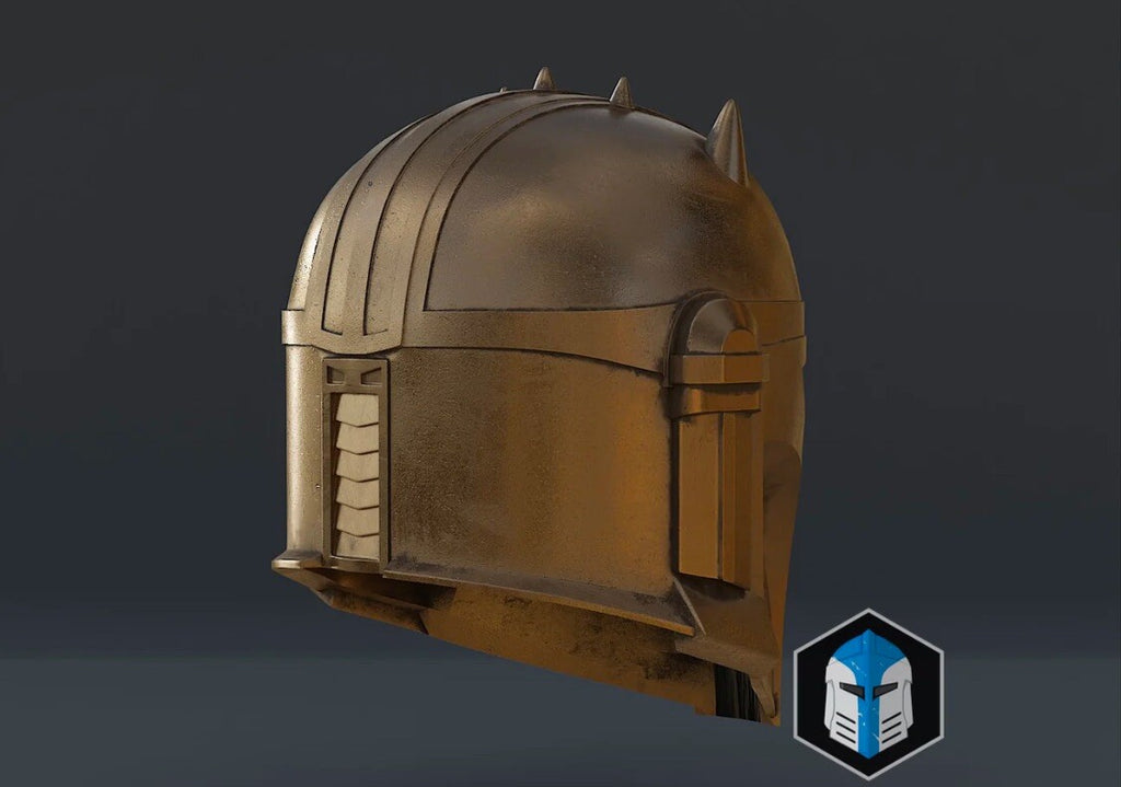 Waffenschmiedin The Armorer Helm Star Wars DIY Cosplay Maßstab 1:111