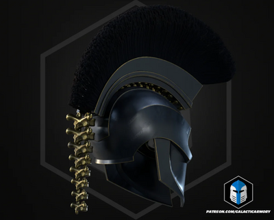 König Agamemnon King Agamemnon Homers Odyssee Helm – Star Wars Cosplay DIY Kit – Ansicht 7