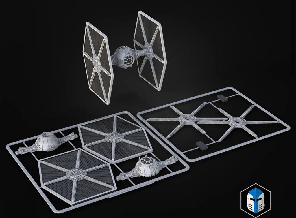 Tie Fighter 13,8cm Star Wars Modell Bausatz0