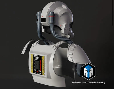 ATAT Pilot Fahrer Rüstung – Star Wars Cosplay DIY Kit – Ansicht 12