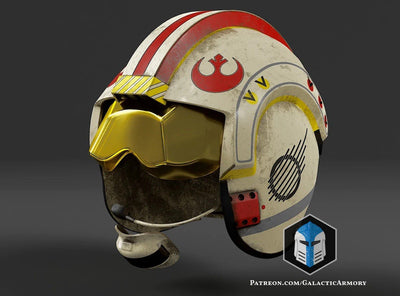 Rebellen Pilot Helm – Star Wars Cosplay DIY Kit – Ansicht 4