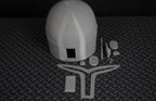 Sabine Wren Helm Star Wars Cosplay DIY Maßstab 1:13