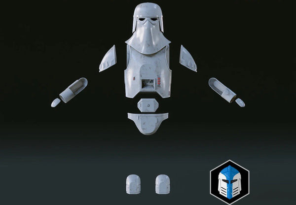 Snow Trooper Rüstung – inspiriert von Star Wars – DIY Kit