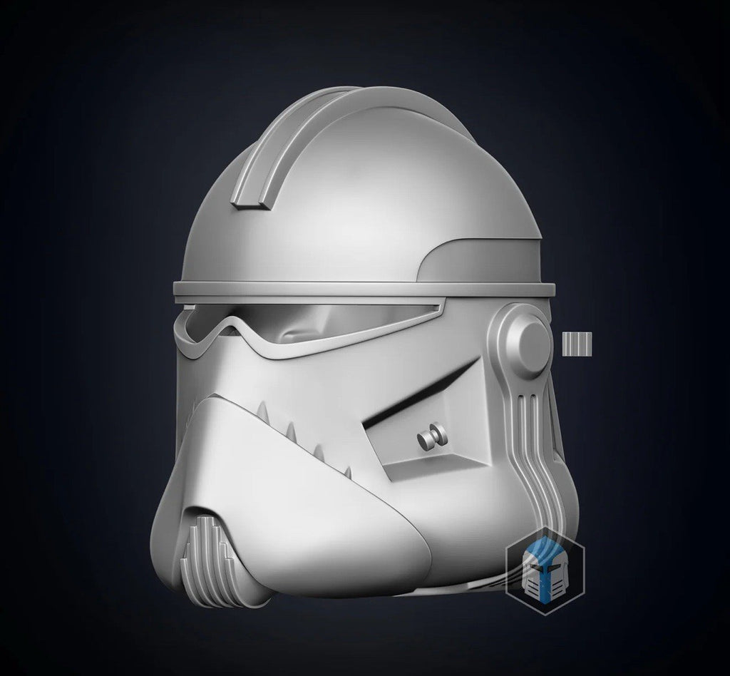 Commander Neyo Helm Star Wars Cosplay DIY Maßstab 1:12