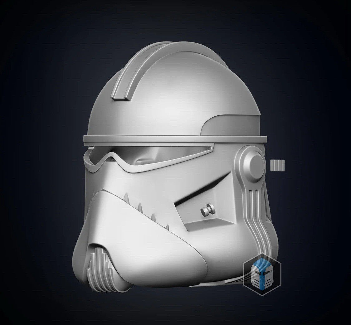 Commander Neyo Helm Star Wars Cosplay DIY Maßstab 1:12