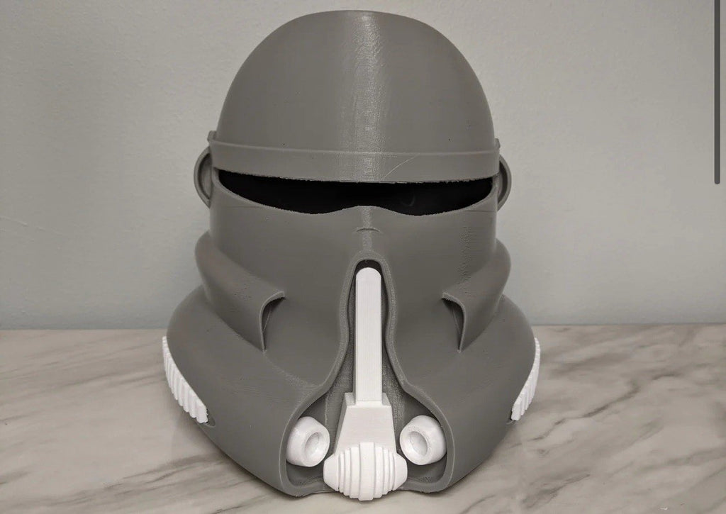 Purge Trooper Helm Hauptteil in einem Stück Star Wars DIY Cosplay Maßstab 1:10