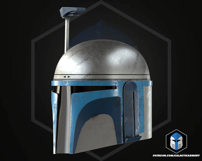 Jango Fett Fan Rüstung – Star Wars Cosplay DIY Kit – Ansicht 12