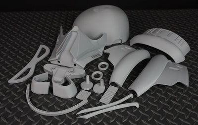 Death Trooper Helm – Star Wars Cosplay DIY Kit – Ansicht 3