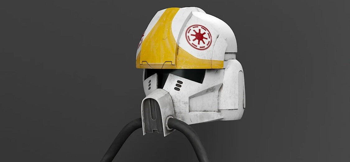 Clone Pilot Helm Star Wars The Clone Wars DIY Cosplay Maßstab 1:10