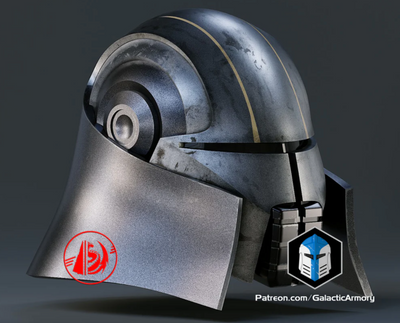 Lord Starkiller Helm – Star Wars Cosplay DIY Kit – Ansicht 10