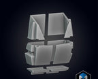 Clone Trooper Rucksack Backpack Star Wars DIY Maßstab 1:14