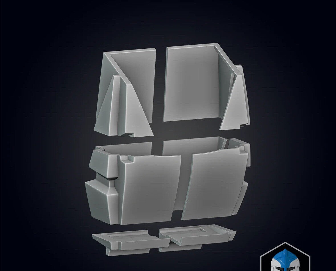 Clone Trooper Rucksack Backpack Star Wars DIY Maßstab 1:14