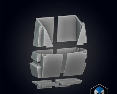 Clone Trooper Rucksack Backpack Star Wars DIY Maßstab 1:14