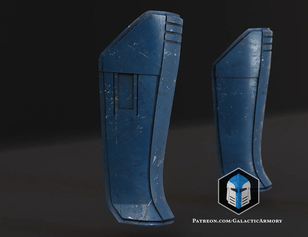 Bo Katan Schienbeine | Shins Armor Star Wars | 3D Cosplay Prop DIY Rüstung1