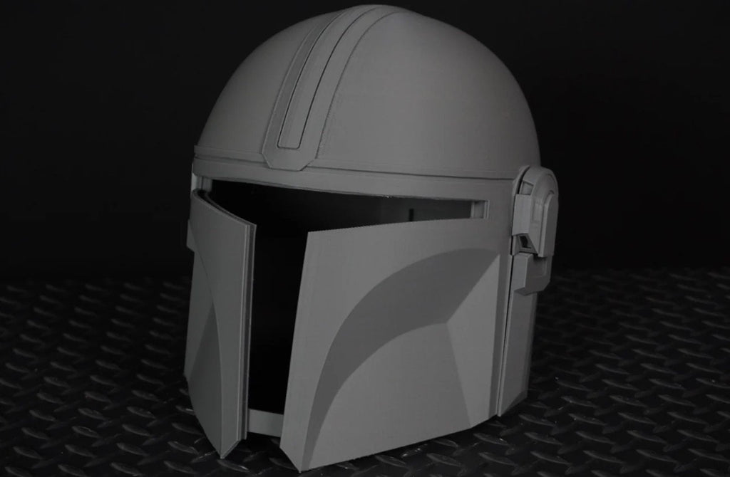 Star Wars Mandalorian Din Djarin Helmet Life Size | 3D Cosplay Prop DIY1