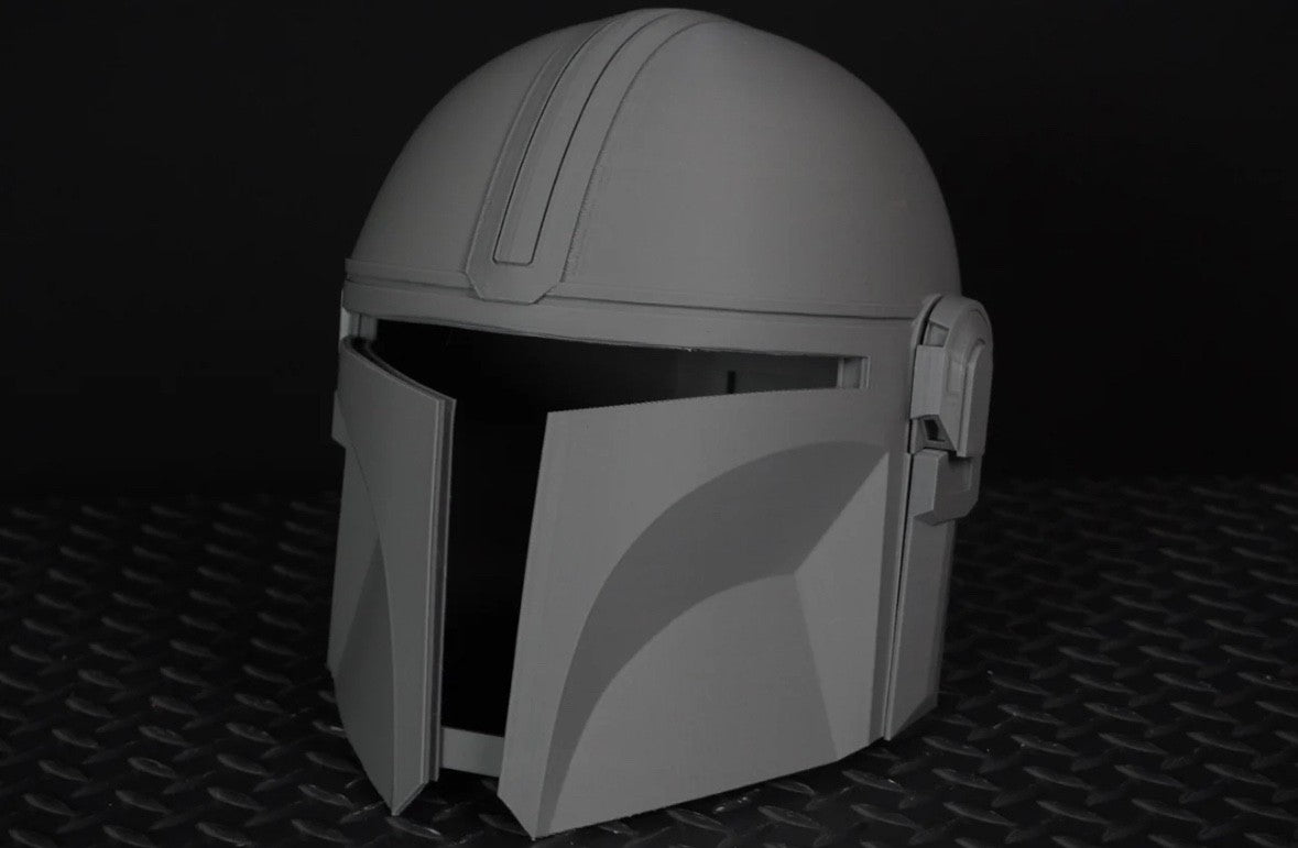 Star Wars Mandalorian Din Djarin Helmet Life Size | 3D Cosplay Prop DIY1