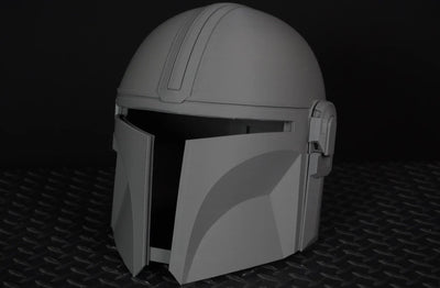 Mandalorian Din Djarin Helm – Star Wars Cosplay DIY Kit – Ansicht 2