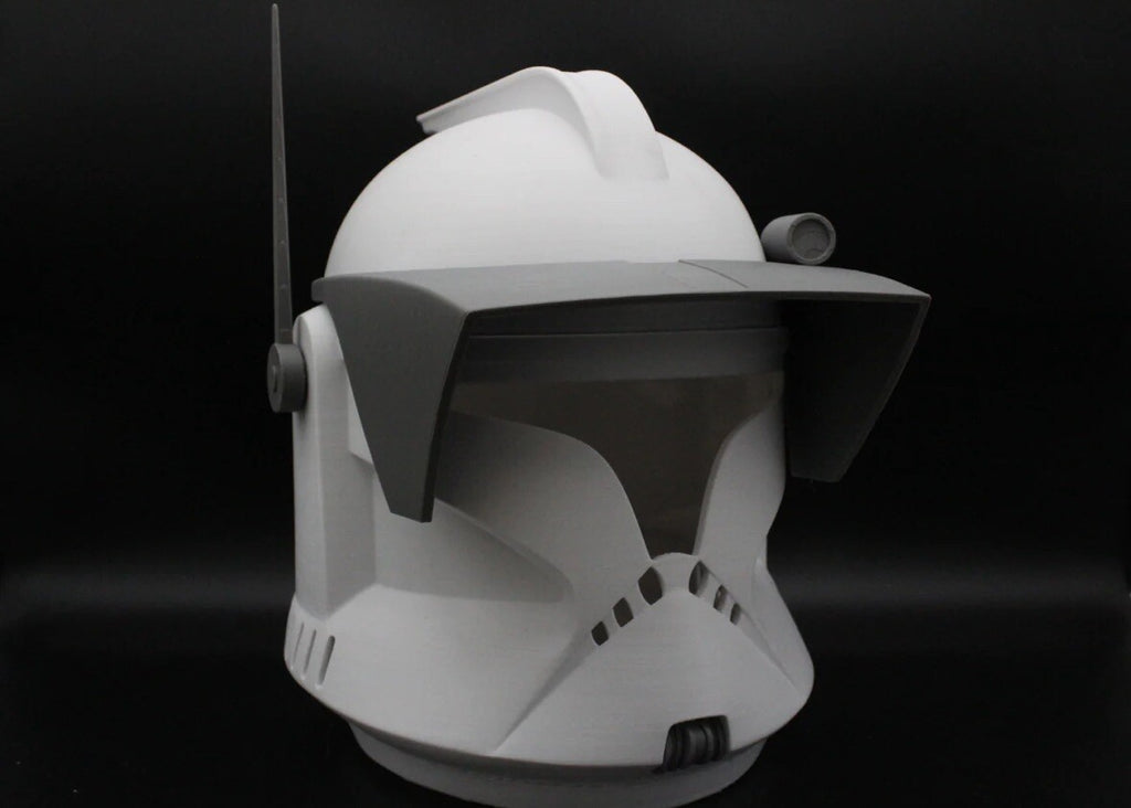 Clone Trooper Helm Phase 1 Commander/Captain Star Wars DIY Cosplay Maßstab 1:10