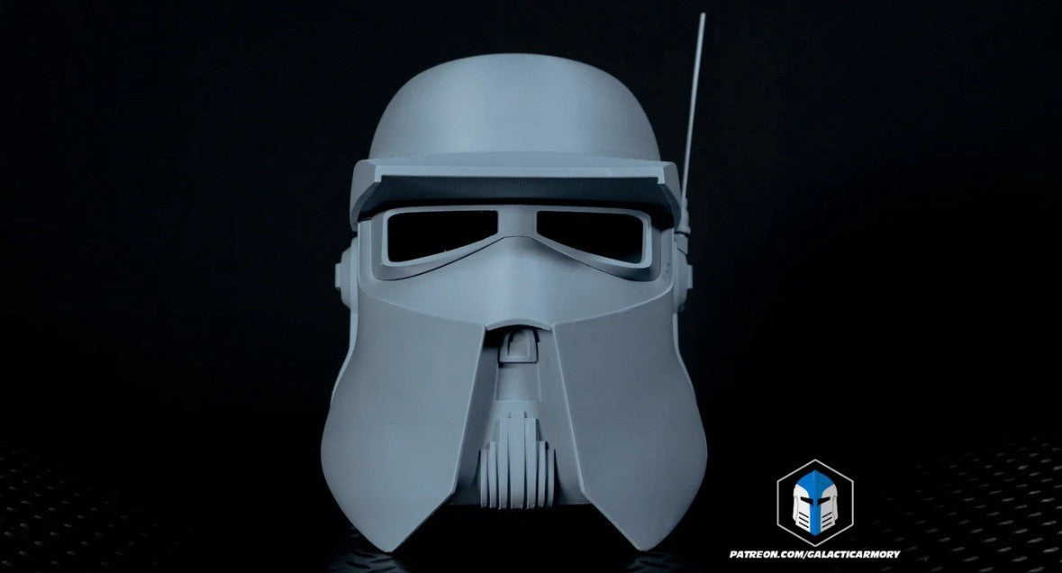 AT-RT Fahrer Helm Star Wars DIY Cosplay Maßstab 1:13