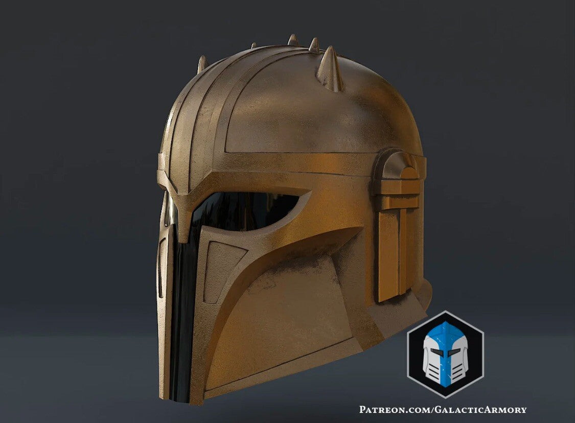 Waffenschmiedin The Armorer Helm Star Wars DIY Cosplay Maßstab 1:18