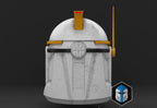 Clone Trooper Helm Phase 1 Commander/Captain Star Wars DIY Cosplay Maßstab 1:16