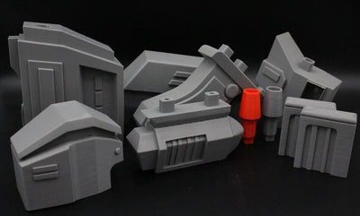 DC-17M Republic Commando animiert Blaster – Star Wars Cosplay DIY Kit – Ansicht 2