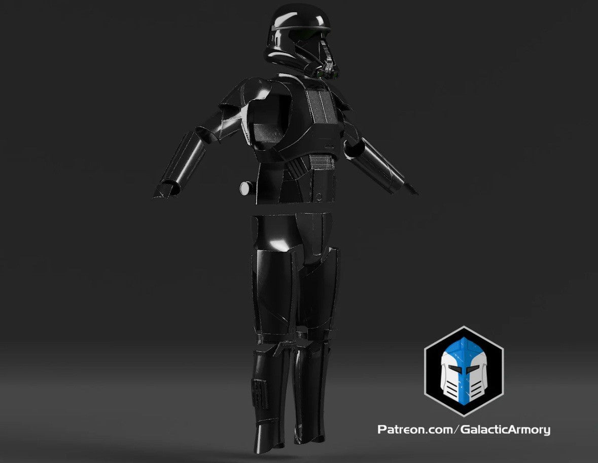Death Trooper Rüstung ohne Helm Star Wars Life Size | 3D Cosplay Prop DIY armor7