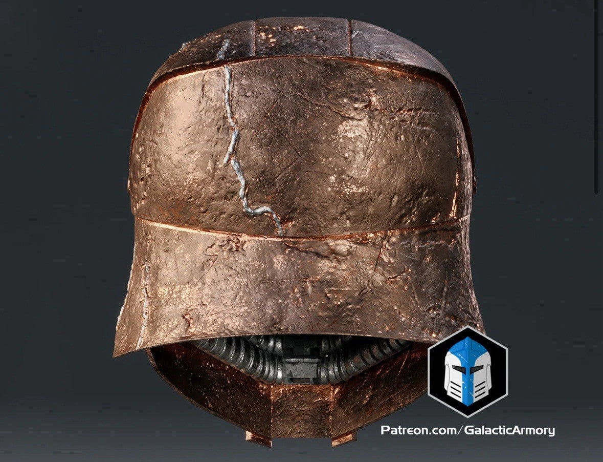 Acolyte Stranger Helm Star Wars Maßstab 1:1 DIY Helmet9