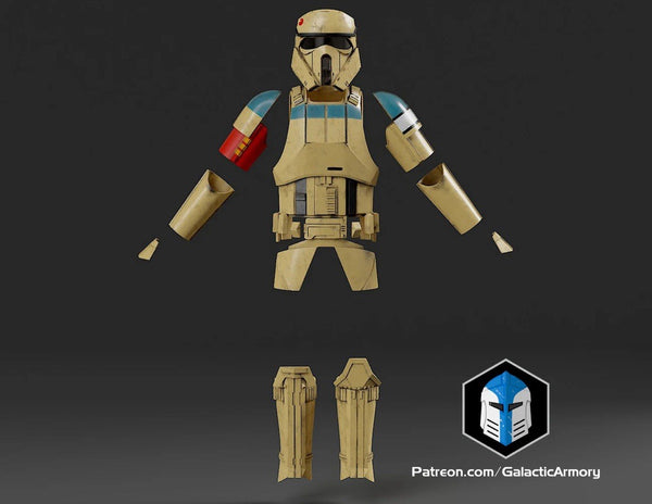 Shore Trooper Rüstung – inspiriert von Star Wars – DIY Kit