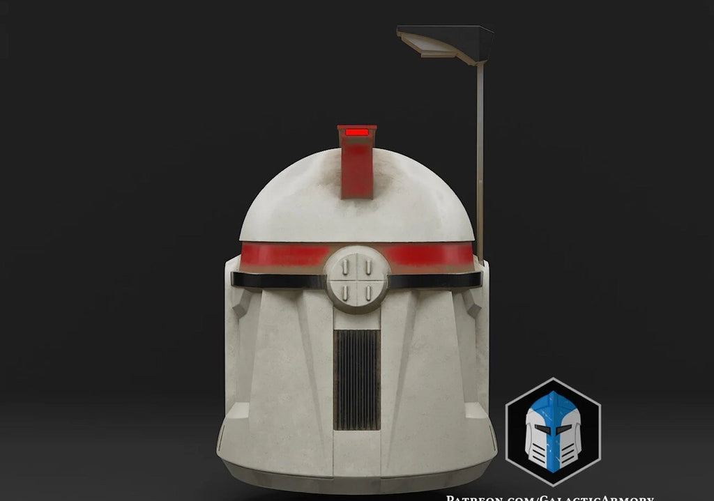 Clone Trooper Helm Phase 1 Commander/Captain Star Wars DIY Cosplay Maßstab 1:19