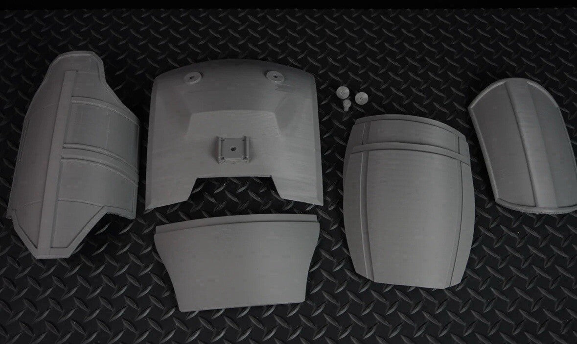 Mandalorian Rüstung Star Wars Cosplay DIY ohne Jetpack und Helm3