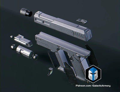 Helldivers 2 Peacemaker Helldivers 2 Blaster – Helldivers 2 Cosplay DIY Kit – Ansicht 6